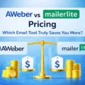 An informative illustration about AWeber vs MailerLite Pricing: Which Email Tool Truly Saves You More?