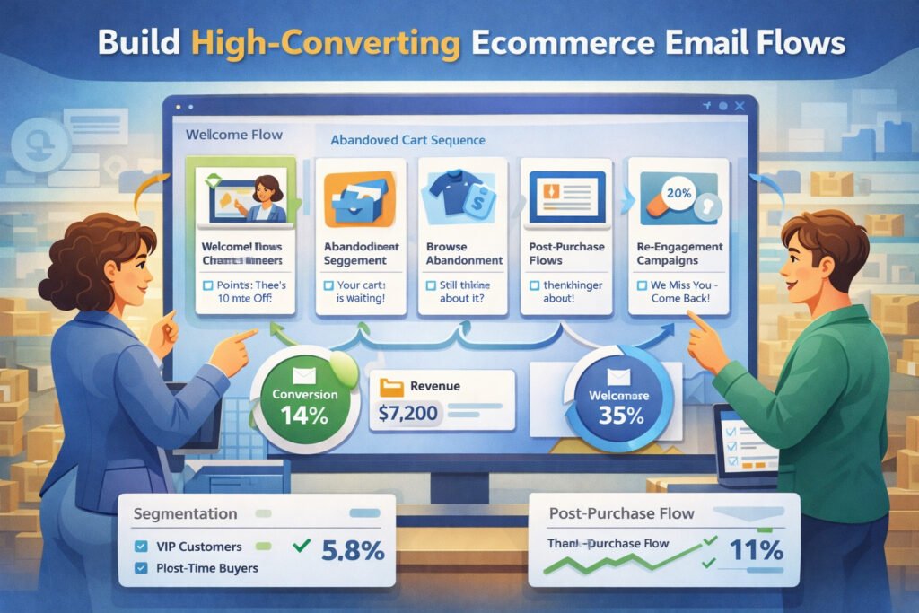  Build High-Converting Ecommerce Email Flows