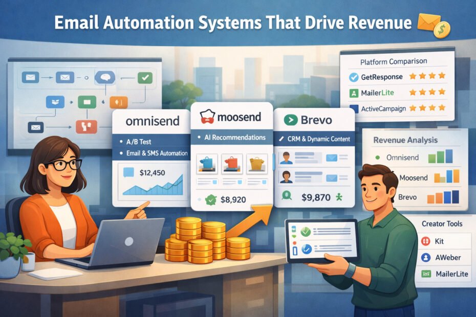 An informative illustration about Email Automation Systems That Drive Revenue