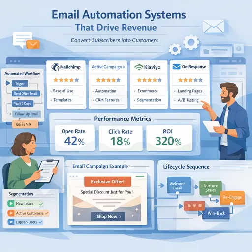 JAK Digital Hub | Email Marketing Tools That Scale 10 Email Automation Systems That Drive Revenue