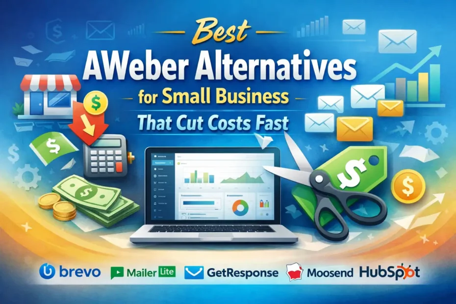 An informative illustration about Best AWeber Alternatives For Small Business That Cut Costs Fast