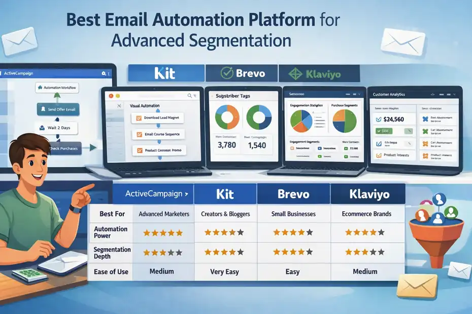 An informative illustration about Best Email Automation Platform For Advanced Segmentation