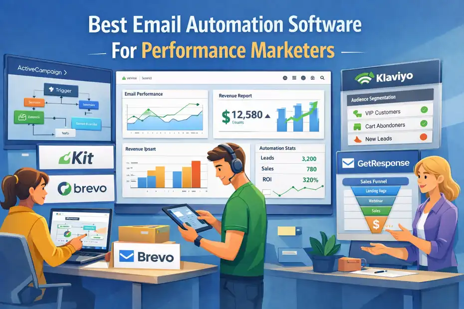 An informative illustration about Best Email Automation Software For Performance Marketers