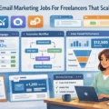 An informative illustration about Best Email Marketing Jobs For Freelancers That Scale
