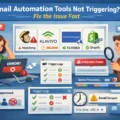 An informative illustration about Email Automation Tools Not Triggering? Fix the Issue Fast