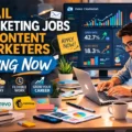 An informative illustration about Email Marketing Jobs For Content Marketers Hiring Now