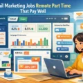 An informative illustration about Email Marketing Jobs Remote Part Time That Pay Well