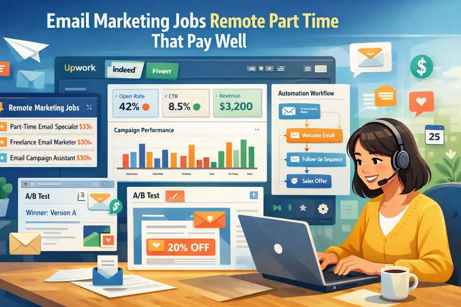 Email Marketing Jobs Remote Part Time That Pay Well 1 An informative illustration about Email Marketing Jobs Remote Part Time That Pay Well