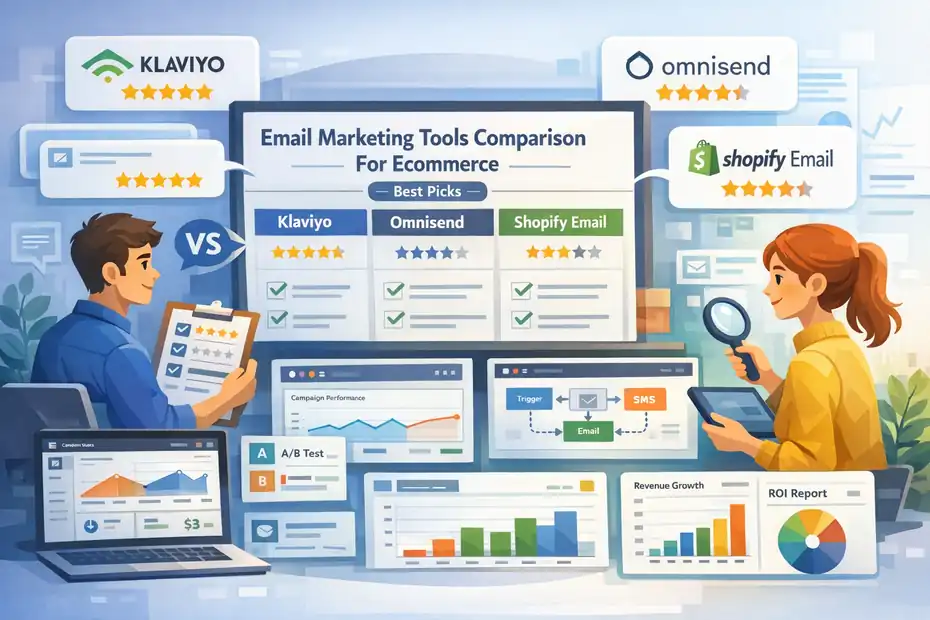 Email Marketing Tools Comparison For Ecommerce (Best Picks) 1 An informative illustration about Email Marketing Tools Comparison For Ecommerce (Best Picks)