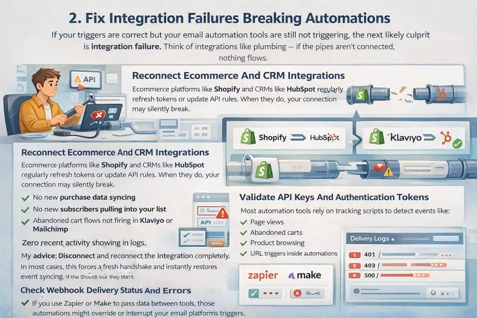 An informative illustration about Fix Integration Failures Breaking Automations