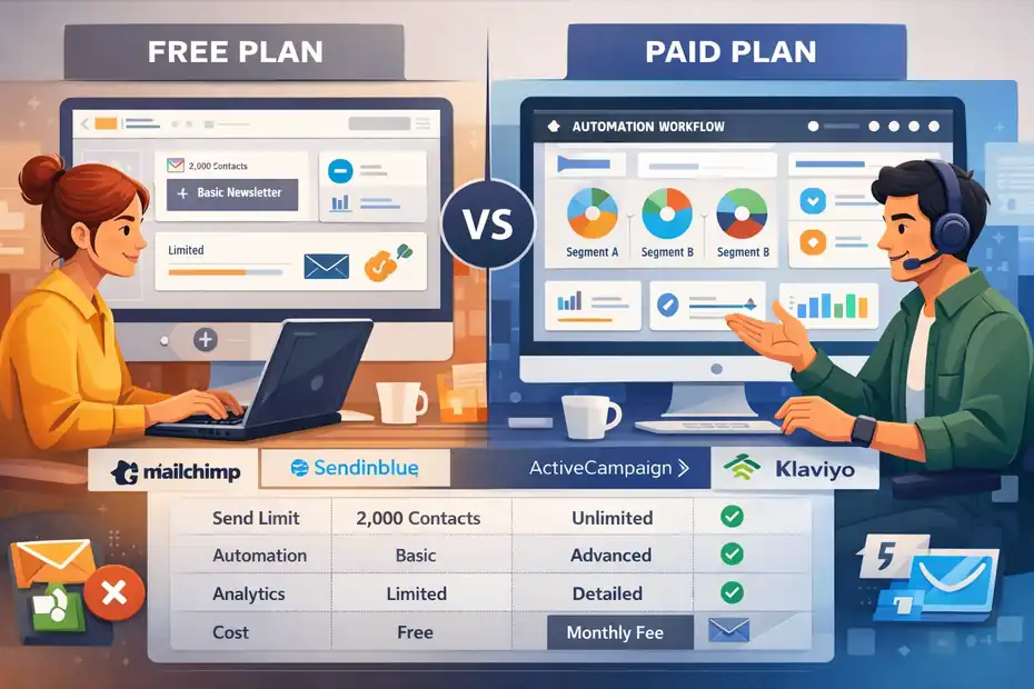 Free Email Marketing Vs Paid: What’s Worth It Now? 1 An informative illustration about Free Email Marketing Vs Paid: What’s Worth It Now?