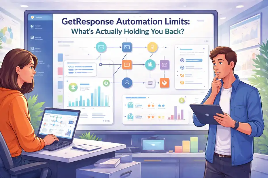 An informative illustration about GetResponse Automation Limits: What’s Actually Holding You Back?
