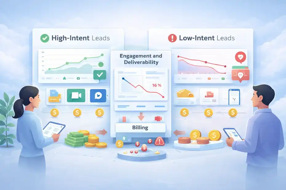 An informative illustration about How Lead Quality Impacts The True Cost Of Managing 20K Contacts