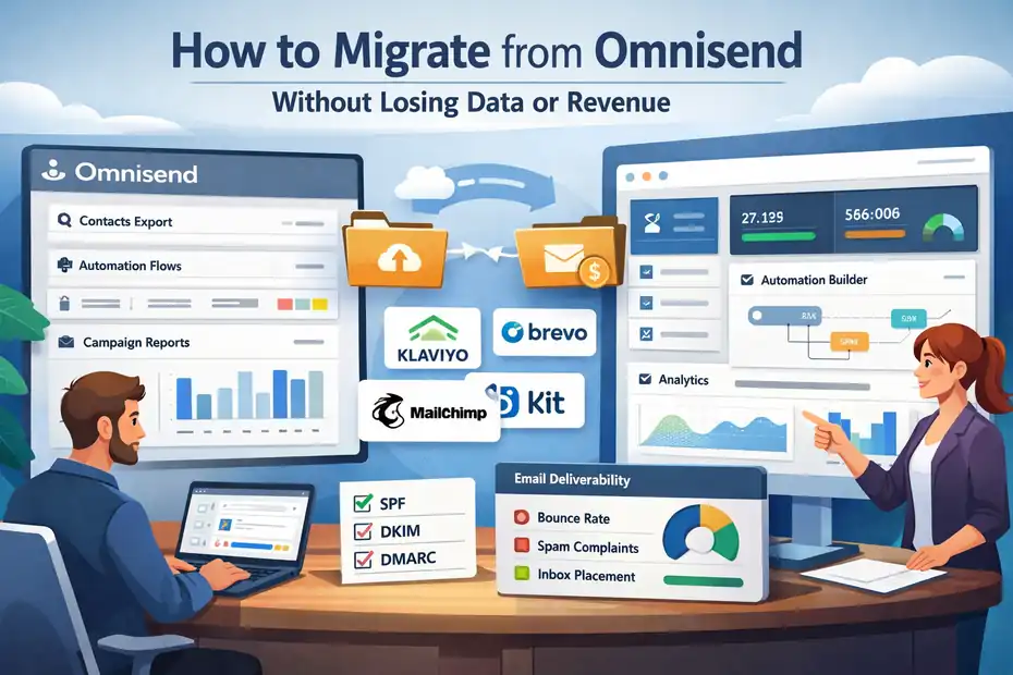JAK Digital Hub | Email Marketing Tools That Scale 12 An informative illustration about How To Migrate From Omnisend Without Losing Data Or Revenue