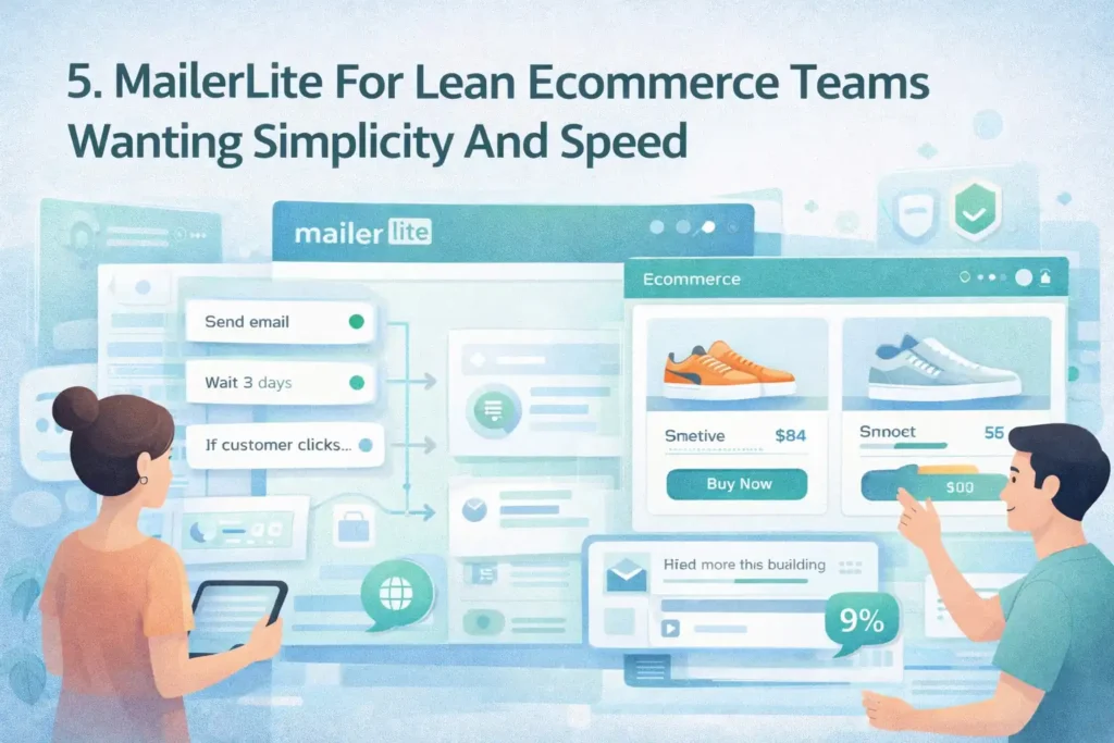 An informative illustration about MailerLite For Lean Ecommerce Teams Wanting Simplicity And Speed