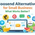An informative illustration about Moosend Alternatives for Small Business: What Works Better?