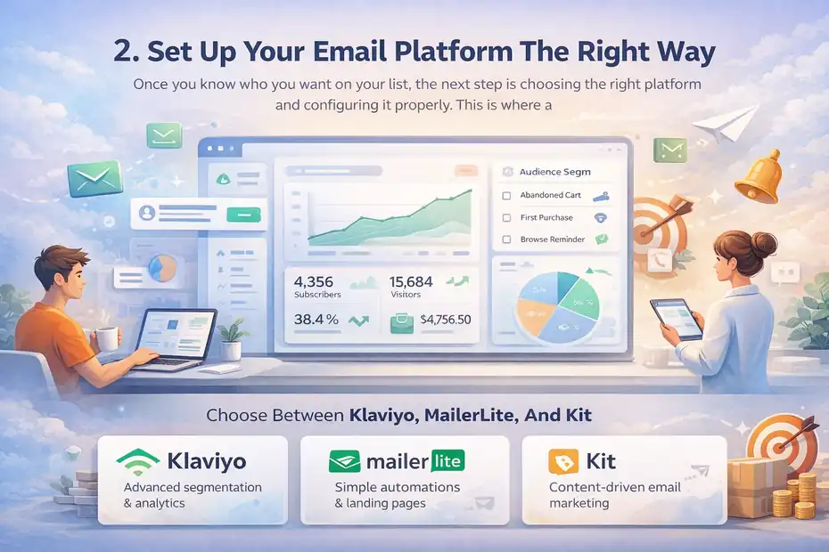 An informative illustration about Set Up Your Email Platform The Right Way