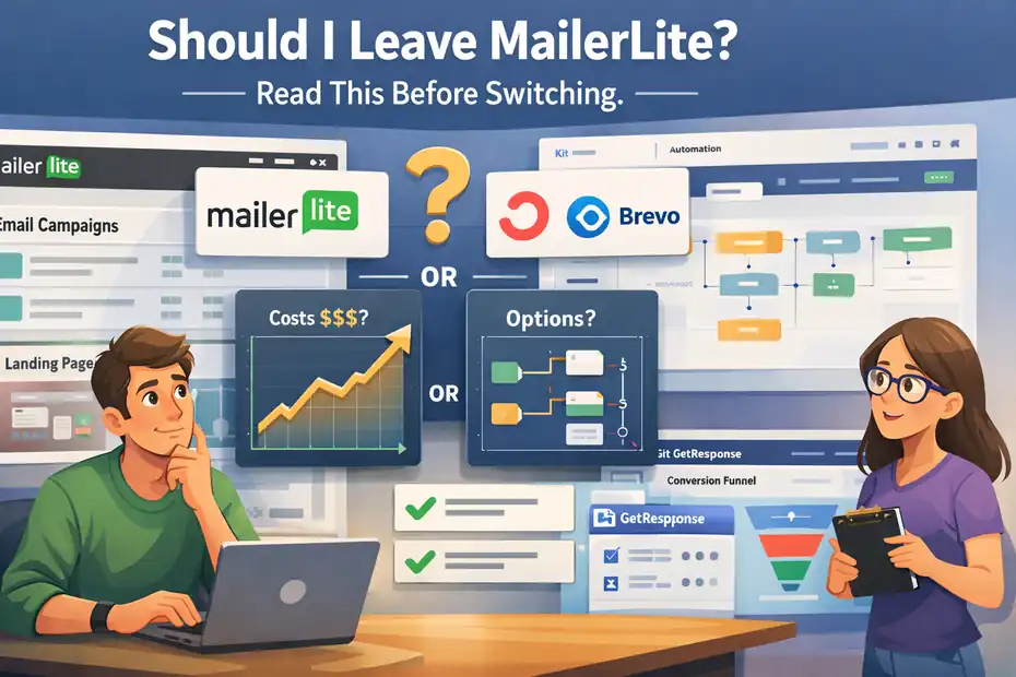 JAK Digital Hub | Email Marketing Tools That Scale 12 An informative illustration about Should I Leave MailerLite? Read This Before Switching