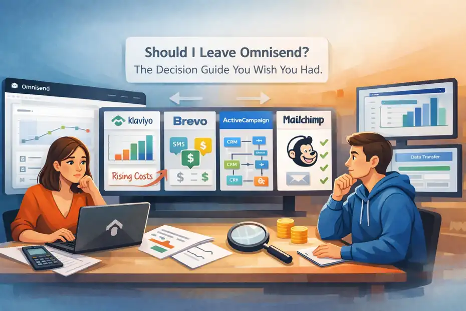 An informative illustration about Should I Leave Omnisend? The Decision Guide You Wish You Had
