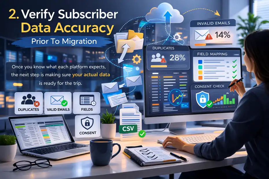 An informative illustration about Verify Subscriber Data Accuracy Prior To Migration